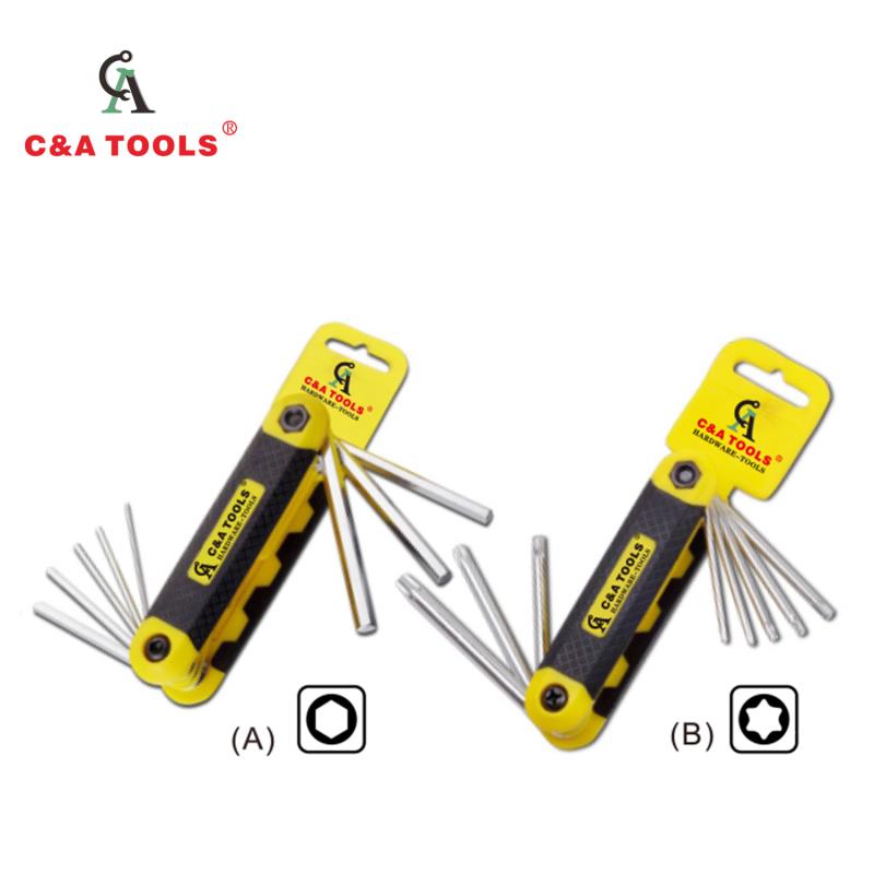 8PC Folding Hex Key