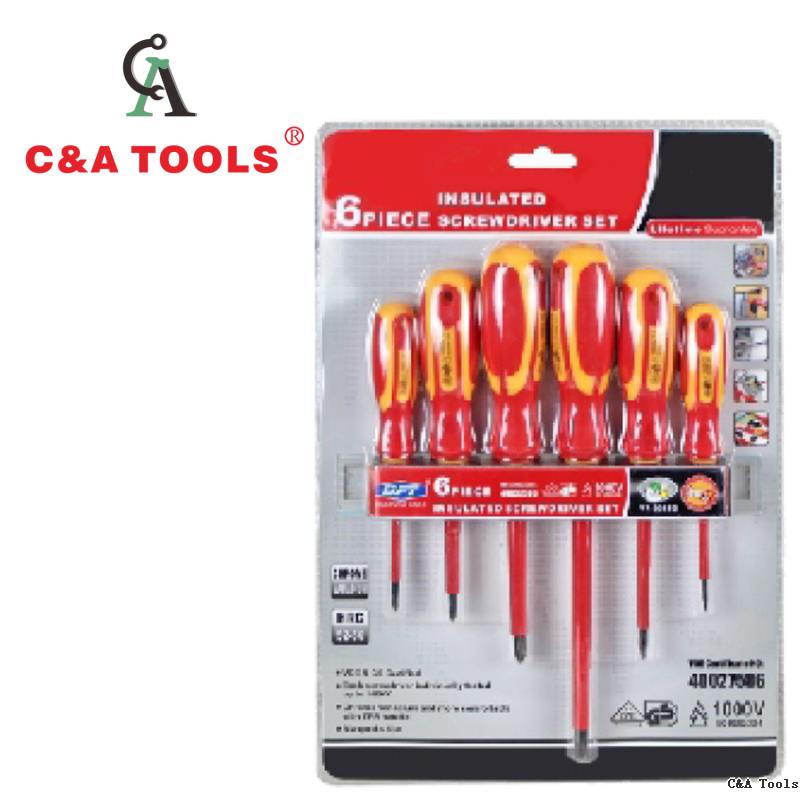 6Pcs Insulated Screwdriver Set